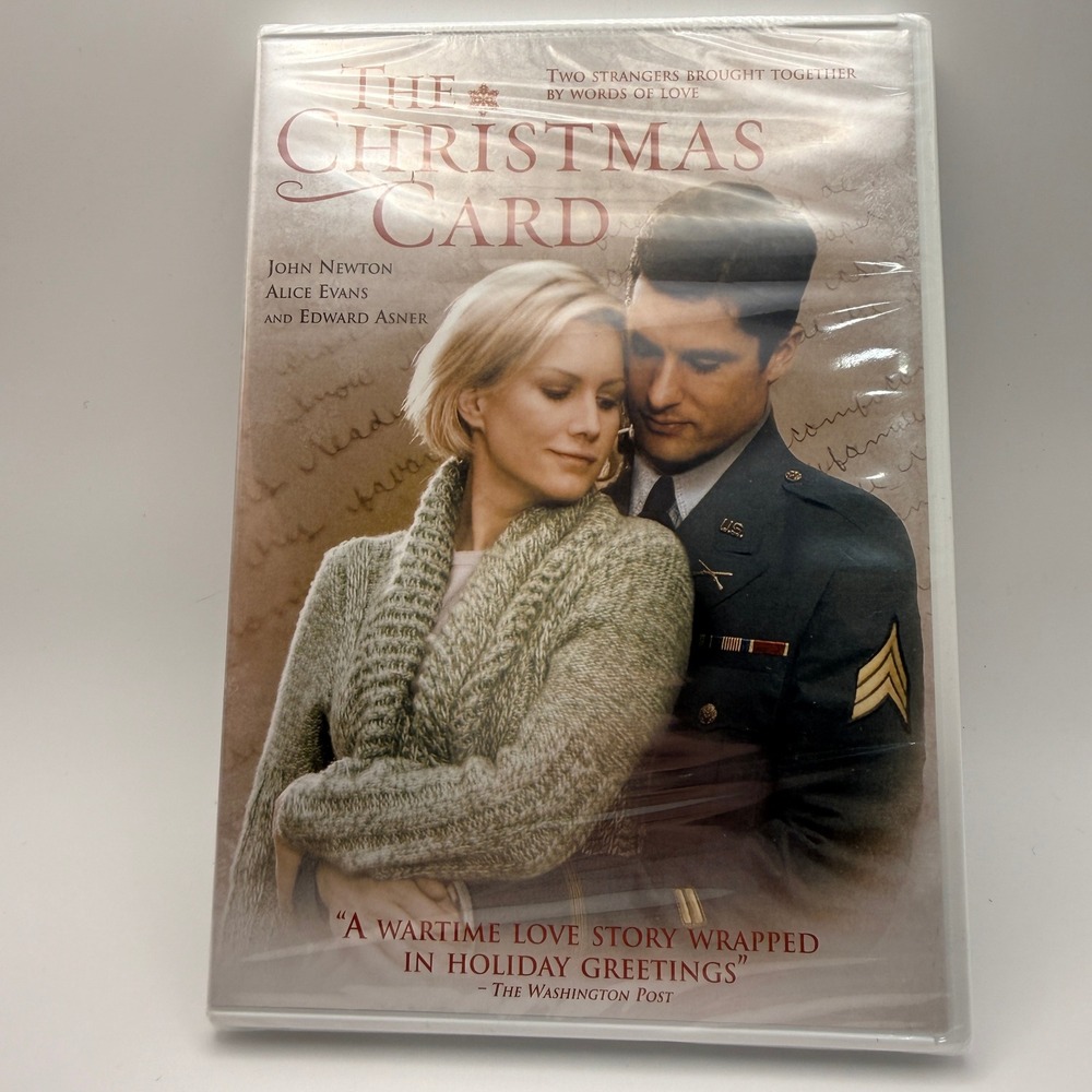 The Christmas Card DVD 2006 Hallmark Movie John Newton Ed Asner NEW SEALED